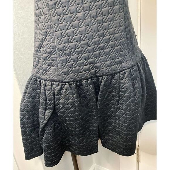 NEW Ali Ro Quilted Black Mini Dress Size 8 - Picture 4 of 4